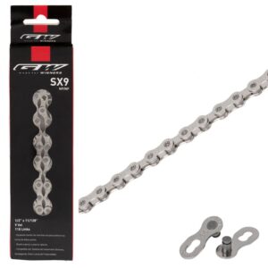 CADENA 9 VEL 1/2X11/128 118L SX9 GRIS GW